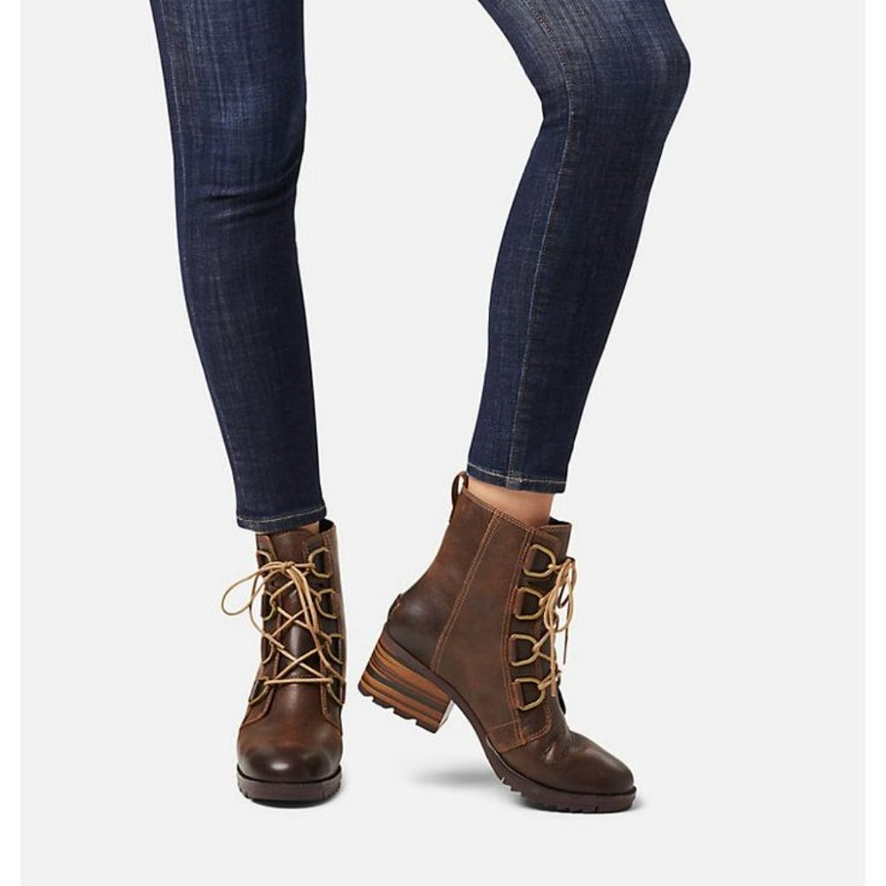 Sorel Cate Lace Waterproof Ankle Boot